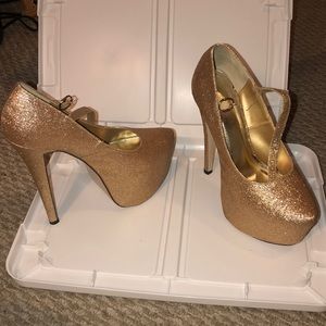 Glitter pumps SOLD